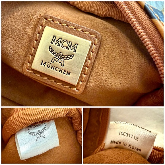 👑✅PRICE FIRM✅AUTHENTIC RARE MCM Visetos Wallet Key Pouch - Picture 12 of 17